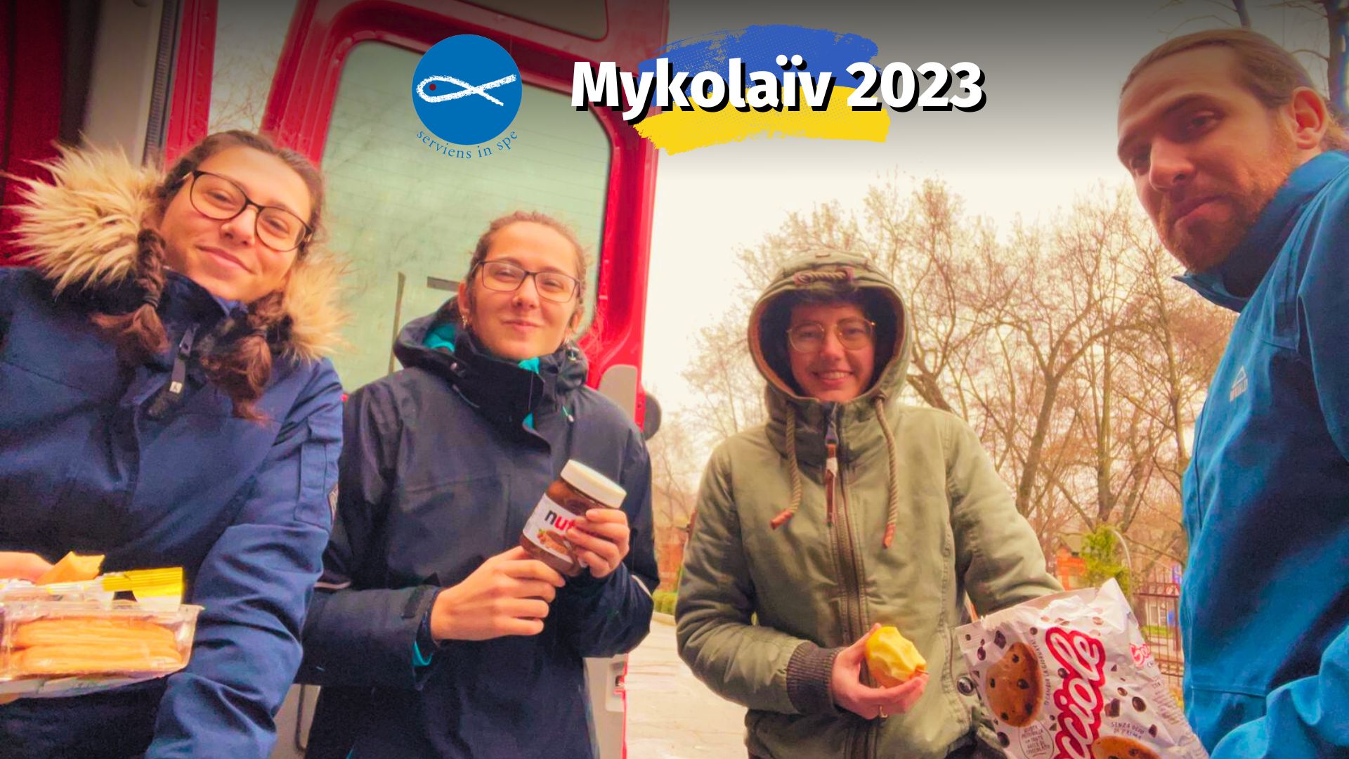 Mykolaiv 2023 - Il video realizzato dai giovani che hanno partecipato alla carovana