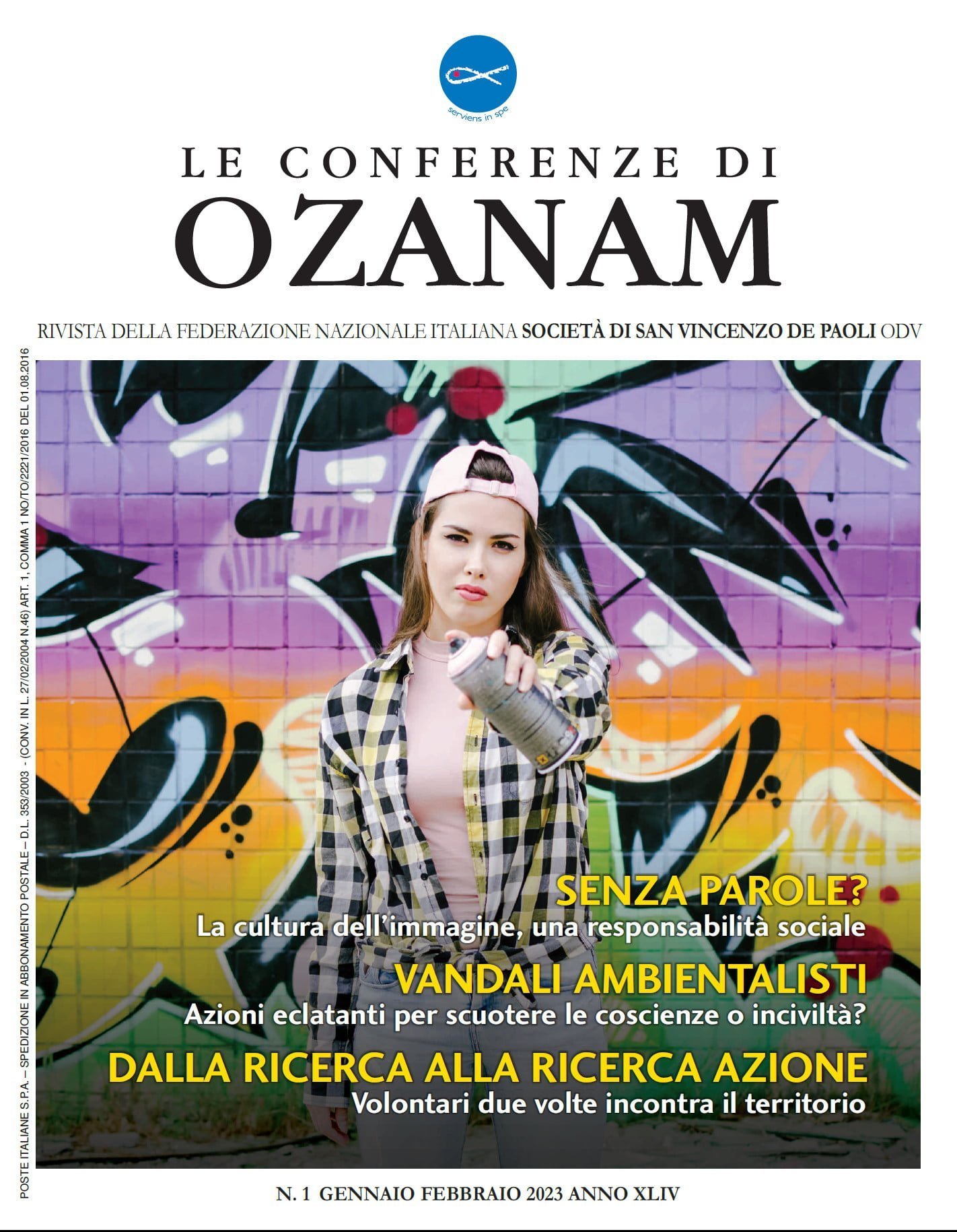 Rivista - Le Conferenze di Ozanam - n. 1 - gennaio febbraio 2023