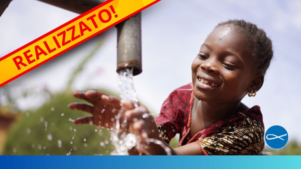 Progetto realizzato: acqua pulita in R.D. del Congo