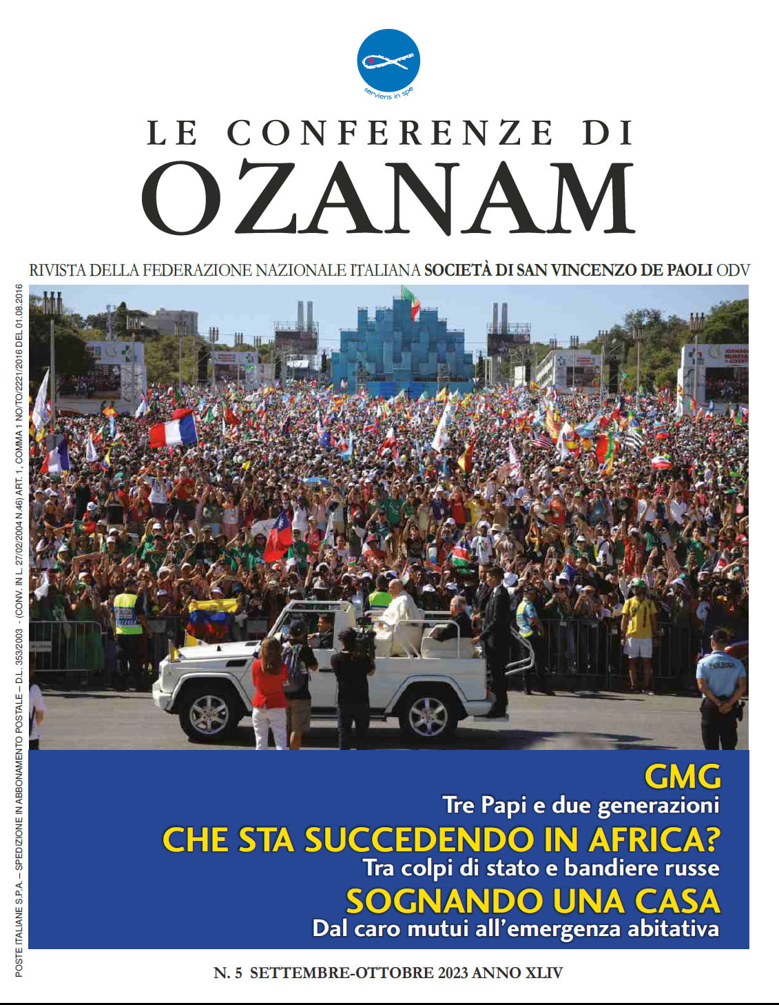 Le Conferenze di Ozanam - n5 - settembre ottobre 2023